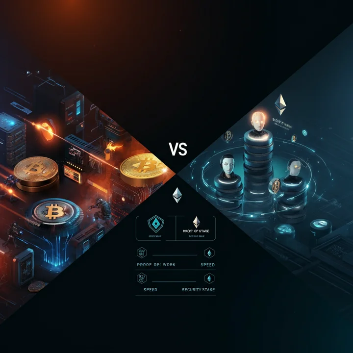 Proof of Work vs Proof of Stake: What’s the Difference?