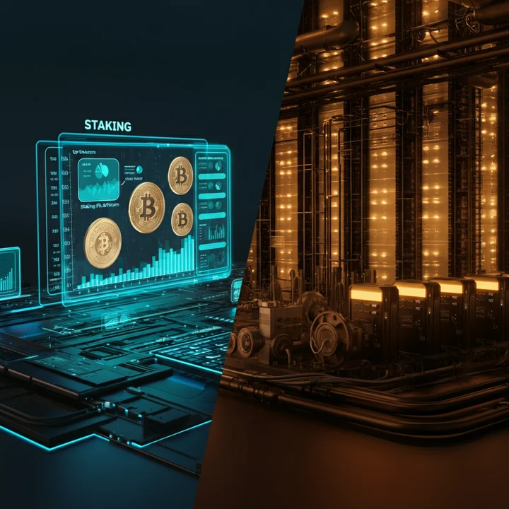 Staking vs Mining: Which Is More Profitable in 2025?