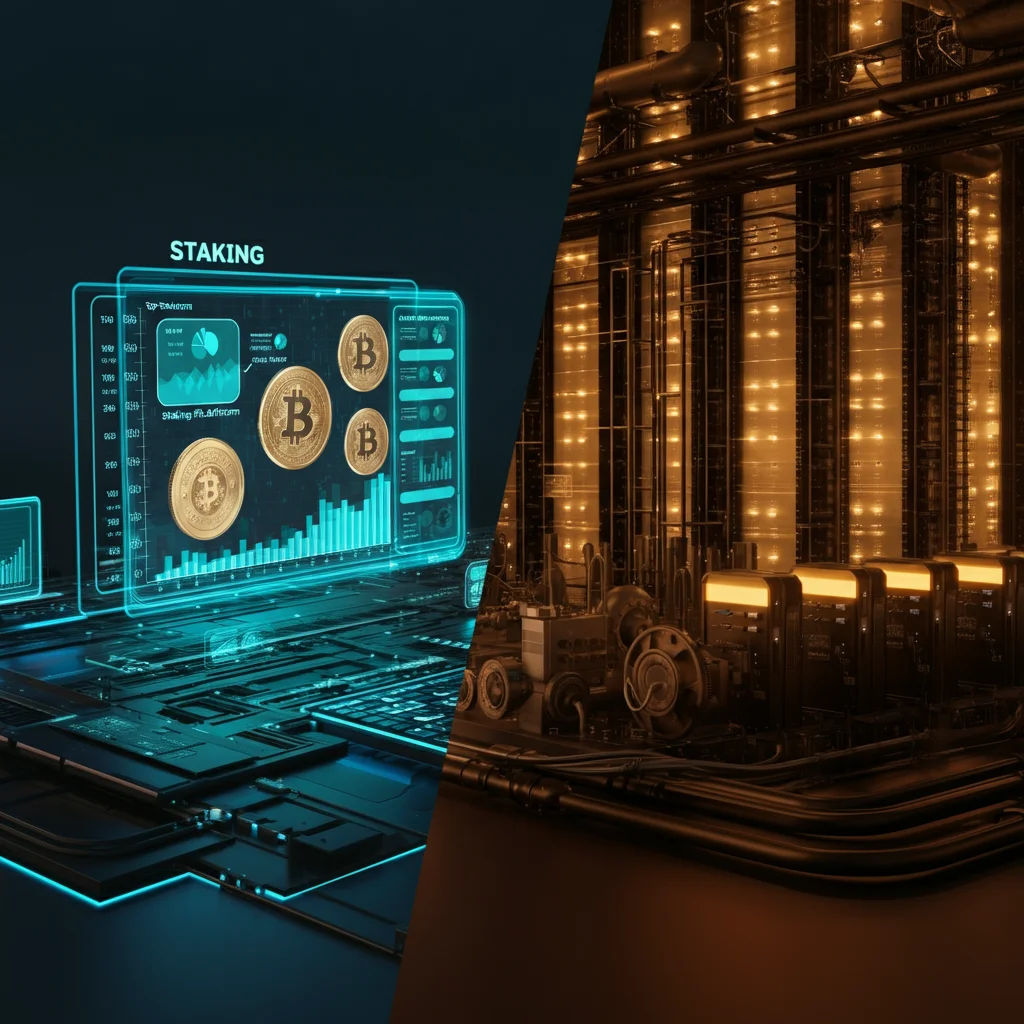 Staking vs Mining: Which Is More Profitable in 2025?